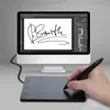 Nuovo HUION H420 4 "x 2,23" Firma professionale grafica penna digitale USB tavolette da disegno artistiche nere