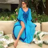 Dames badmode zwempak Cover Ups Vrouwen zien door kleding plus maat strand dragen bloemen losse sexy zomervakantie kimono jurken drop