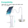 Mobiltelefon Tablet Stand Mobile Holder Clip Long Arm Gooseneck Bracket Wall Mount iPad 11 Pro Max 8 XR Samsung Support