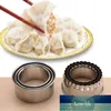 Deeg snijwerktuig 3 stks cookie gebak maker keuken gadgets dumplings wrappers mallen cutter roestvrij stalen draagbare bakken tools fabriek prijs expert ontwerp