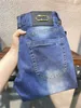 21SS Mode Katoen Designer Mens Jeans Broek Verhoog Taille Perfect Fit-knop Vervangen Metalen Silicagel Materia Handig Sewingl