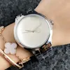 Reloj de pulsera de cuarzo marca GU para mujer y niña con logotipo de lujo reloj de banda de acero y Metal G41