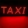 Car Headlights 4 Color Taxi Cab Windscreen Windshield Sign White LED Light Lamp Bulb