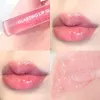 Lip Gloss 4 Cores À Prova D 'Água Esfera De Vidro Transparente Óleo Lugar Livro Líquido Lipstick Lipgloss Lips Cosméticos Tint