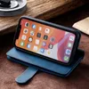 Zipper Wallet Phone Cases for iPhone 15 14 13 12 11 Pro Max XR XS X 7 8 Plus Multifunction Retro PU Leather Flip Kickstand Cover Case with Coin Purse and 9 Card Slots