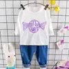 Bear Leader Kids Clothing Sets 2020 New Autumn Toddler Girls and Boys Casual Clothes Children Outfits Letter Print Cute Costumes Y220310