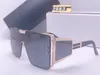 2021 lunettes de soleil design pour hommes femmes lunettes de soleil de mode populaire protection UV grande lentille de connexion sans cadre de qualité supérieure viennent avec le paquet