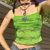 Traf Crop Tops For Girls Corset Camis Y2k Women Gothic Clothing Vintage Aesthetic Sexy Chest Binder Bra 20611P 210712