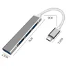 USB naar Type-C Adapter Type C Hub 4 Poorten Multi Splitter Adapters OTG voor Lenovo MacBook PC Computer Notebook Accessoires