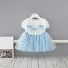 2021 verão meninas meninas vestido bonito princesa vestidos para meninas festa de aniversário tutu vestido criança criança roupas infantil roupas q0716