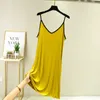 Dresses for Women V-neck Cotton Mini Summer White Casual Black Beach Short Slip Dress 5 Colors Sexy Home Gown Clothing 210625