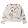Jumping Meters Rainbow Sweatshirts für Kinder Mädchen Baumwollkleidung Verkauf Einhorn Kleinkind Sport Tops Herbst Frühling 210529