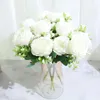 vinter vita blommor
