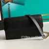 Designer Bags Women Wallet On Chain woc credit card holder coin purse mony clips small black shoulder bag luxury crossbody handbag cluth with date code box