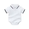 Top and Summer Fashion born Boys Formal Clothing Set Cotton Romper + Shorts Baby Gentleman Suit Kids Clothes Sets 210816