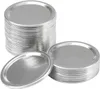 70mm 86mm Vanliga munkaneringslock - 100% passform för boll Kerr Jars Matkvalitet Material Split-typ Metal BPA Fri lufttät och läckage. Acceptera anpassad