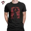 Berserk Tshirt Czarny Swordsman T Shirt 100% Bawełna Mężczyźni Koszulki Dziękczynienia Dnia Odzież Odzież Topy Plus Rozmiar Trójniki 210629