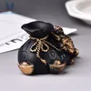 Fortune Toad Crystal Ball Wyświetlacz Stojaki Resin Home Decor Sphere Holder Stand Holder