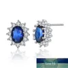 3er Pack Neue Luxus Blaue Farbe Sonnenblume 925 Sterling Silber Dubai Für Frauen Dame Jahrestag Geschenk Schmuck Großhandel J5519 Fabrikpreis Expertendesign Qualität