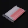 500 PCS / Pack Pequeno fecho de Zip Plástico Jóias Reclosable Alimentos Transparentes / Presente Show Package Bags Clear Ziplock Bag