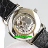 10 Style High Quality Watches 42mm Stainless Steel Les Cabinotiers 6610C/000G-B629 Automatic Mens Watch Diamond Bezel White Dial Leather Strap Gents Wristwatches