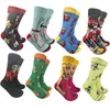 Men's Socks Happy Anime Men Women Hip Hop Funny Novelty Calcetines Skateboard Basketball Cycling Running Street Sports Meias