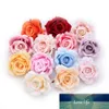 Roses artificielles en soie romantique pour la saint-valentin, têtes de fleurs pour arc de mariage, décorations florales de mariée, fleurs de décoration DIY pour la maison
