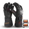 65 Coldproof Motorcycle Elektrische Verwarming Handschoenen Touchscreen Ski Handschoenen Waterdicht Winddicht Rijden Vissen Winter Warm Handschoenen H1022