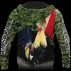 Hoodies dos homens camisolas Rooster México 3D em todo o Hoodie impresso para homens / mulheres harajuku moda retro moletom com capuz casaco casual p