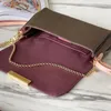 الفضالى إمرأة الكلاسيكية القديمة زهرة حقيبة crossbody سلسلة أكياس pvc عادي رسالة سلاسل موضوع الترتر غلق بمشبك لينة رفرف قماش حقيبة مصمم رسول حقيبة mm أبيض