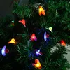 LED Solar Bee String Lights Outdoor Power LEDs Strings Waterproof Decors Lamp Garden Christmas Holiday Decor Y201020