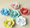 Ceramic Lotus Flower Tealight Holder Handmade Flower Shape Candle Holder For Wedding Home Pink White Yellow Blue Cyan Wholesale