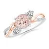 Folha zircão anel eletrodometramento cor de prata lustroso strass criativo senhoras jóias rosa anéis de ouro