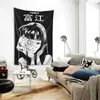 Anime Tomie Junji Ito Wall Hangend Tapestry Creepy Aesthetic Goth Room Decor Gordijn JAPP aan cartoon Tapestries Home Decoratie 26958418