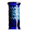 Голубая вертикальная кальяна водяная труба с толстыми высоким качеством бонг стеклофетки нефтяных установок, используемых для курения подарка