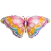 200 шт. Бабочка воздушный шар большой цвет алюминиевая фольга насекомых воздушные шары детей день рождения украшения вечеринки