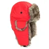 Erkek Kadın Unisex Sıcak Trapper Aviator Trooper Earflap Kış Flaps Kayak Şapka Şapka Yeni Unisex Trapper Bombardıman