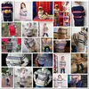 1-8T Kleinkind Kind Jungen Kleidung Herbst Winter Warme Pullover Top Langarm Plaid Pullover Mädchen Mode Gestrickte Gentleman Strickwaren 211201