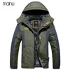 Winter Fleece Military Hiking Jackets Men Windproof Waterproof Outwear Parka Mens Windbreaker Army Raincoat Coat Overcoat 220124