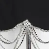 Dwuczęściowe zestawy damskie czysty kolor teo-element sukienka sznurka nr enestone dekorator patchwork czarny garnitur+krótka torba moda spódnica mgrańska