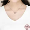 Wostu 925 Sterling Prata Bonito Pug Pug Pet Animal Charme Fit Original DIY Grânulos Pulseira Jóias Fazendo Presente CQC834