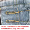 Плюс размер высокой талии женские джинсовые шорты эластичные рюшами девочек джинсы короткие 2021 летние сплошные карманы сладкая леди женские дниры 210317