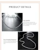 925 Sterling Silver Ed Rope Chain Halsband 16 18 20 22 24 tum 4mm för kvinnor Man mode bröllop charm smycken214o