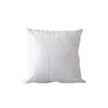 DHL50pcs Pillow Case Sublimation DIY White Blank Cashmere Bedding Pillows Cover With Pocket