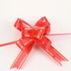 2021 Tirar de cintas de lazo 50 unids/lote Envoltura de regalos Feliz año nuevo Boda Suministros para fiestas de cumpleaños Decoración del hogar DIY Tirar cintas de flores