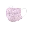 Adult disposable three-layer Neo-lace printing mask 5-color combination non-woven melt blown fabric