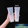 200g Empty Squeeze Tube 200ml Plastic Cosmetic Container Hair Gel Lotion Cream Packaging Clear Frost Matte Bottle Storage Bottles & Jars Factory price expert design