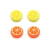 Capuchon de Joystick en Silicone de fruits poignées de couverture de bâton de pouce pour le contrôleur de Nintendo Switch Lite NS NX 500 PCS/LOT