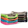 Drop Transport Multi-Color Pet Big Dog Bed Warm House Soft Nest Basket Waterproof Kennel Cat Puppy Large Y200330340Y