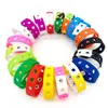 Party Gifts Silicone Wrist Band Soft Sports Bracelet Charms Decoration Kids Accessories Length 18cm HH21-409